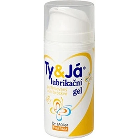 Dr. Müller TY&JÁ TY&JÁ LUBRICANT PERFUMED LUBRICANT GEL 1×100 ml, aardbeiensmaak