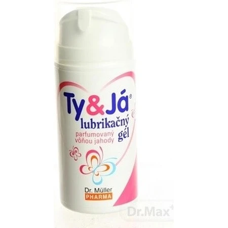 Dr. Müller TY&JÁ TY&JÁ LUBRICANT PERFUMED LUBRICANT GEL 1×100 ml, aardbeiensmaak