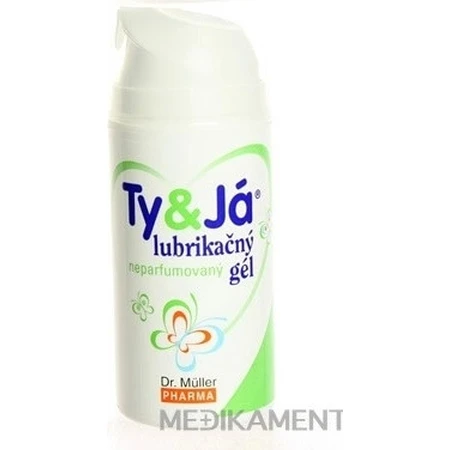 Dr. Müller TY&JÁ TY&JÁ LUBRICANT PERFUMED LUBRICANT GEL 1×100 ml, aardbeiensmaak