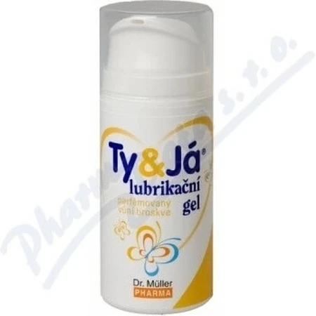 Dr. Müller TY&JÁ TY&JÁ LUBRICANT PERFUMED LUBRICANT GEL 1×100 ml, aardbeiensmaak
