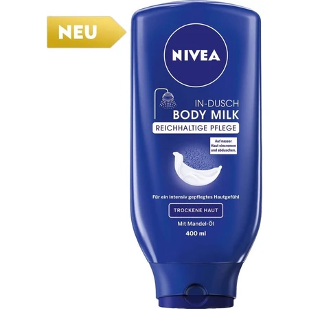 NIVEA Nourishing Body Shower Lotion 400ml 1×400 ml 1×400 ml, lotion pour le corps