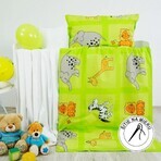 EMI Linge de lit enfant ZOO vert 130x90+65x45 EMI Linge de lit enfant ZOO vert 130x90+65x45