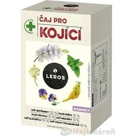 LEROS TEA FOR NURSING MOTHERS 20x1,5 g, tea for nursing mothers