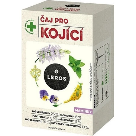 LEROS TEA FOR NURSING MOTHERS 20x1,5 g, tea for nursing mothers