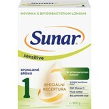 Sunar Sensitive 1 1 x 500 g, infant formula for babies from birth