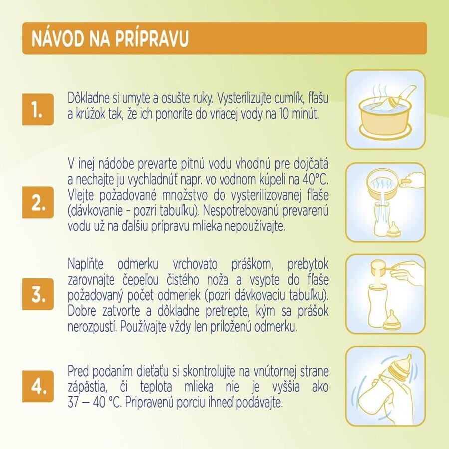 Sunar Sensitive 1 1 x 500 g, formulă pentru sugari pentru sugari de la naștere