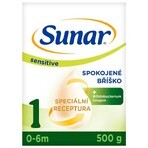 Sunar Sensitive 1 1 x 500 g, formulă pentru sugari pentru sugari de la naștere