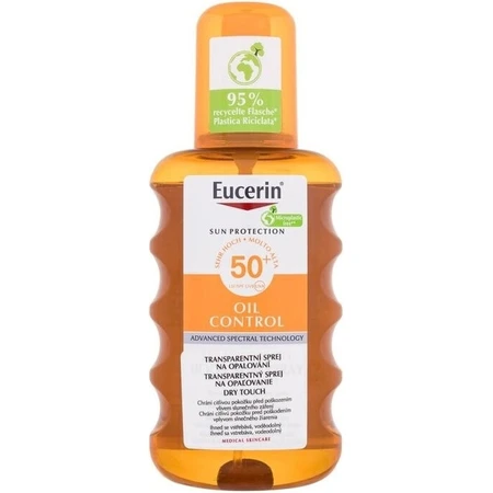 Eucerin SUN Dry Touch OIL CONTROL FPS 50+ 1×200 ml, spray transparente