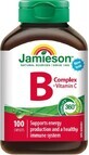 JAMIESON B-COMPLEX AVEC VITAMINE C 1&#215;100 tbl, b-complex