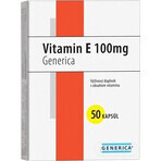 GENERICA Vitamine E 100 U.I. 1×60 csp, complément alimentaire GENERICA Vitamine E 100 U.I. 1×60 csp, complément alimentaire