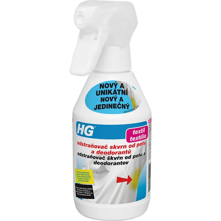 HG Sweat and deodorant cleaner 1×250 ml, cleaner