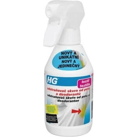 HG Zweet- en deodorantreiniger 1×250 ml, reiniger