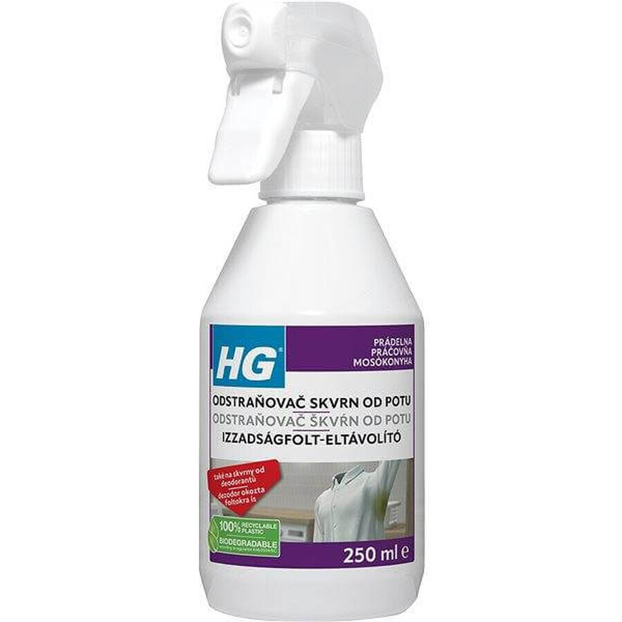 HG Sweat and deodorant cleaner 1×250 ml, cleaner