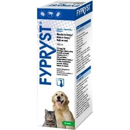 FYPRYST 2,5 mg/ml 1×100 ml, spray antipulgas