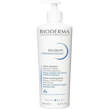 BIODERMA Atoderm Atoderm Intensiver lindernder Körperbalsam 1×500 ml, Körperbalsam für atopische und sehr trockene Haut