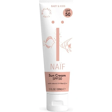 NAÏF Protective Sunscreen SPF 50 für Kinder und Babies 1×30 ml, Sonnenschutz