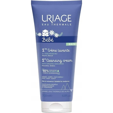URIAGE BÉBÉ 1st Cradle Cap Care Cream, 40ml 1×40 ml, Mariendistel-Creme