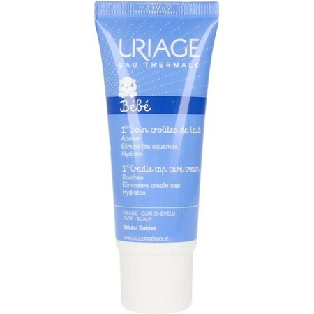 URIAGE BÉBÉ 1st Cradle Cap Care Cream, 40ml 1×40 ml, Mariendistel-Creme