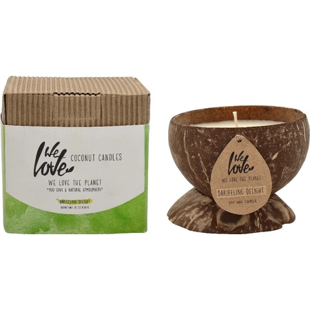 WE LOVE THE PLANET SOY CANDLE KO D.DELIGHT 190G 1×190g, Sojakerze