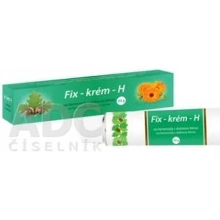 Fix - Creme - H 1×30 g, entzündungshemmende, heilende und adstringierende Wirkung
