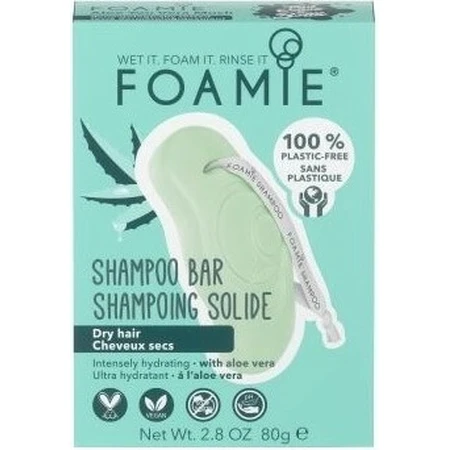 Foamie - Aloe You Vera Much Aloe You Vera Much Champú Sólido 1×1 ud, champú sólido