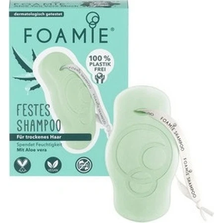 Foamie - Aloe You Vera Much Aloe You Vera Much Champú Sólido 1×1 ud, champú sólido