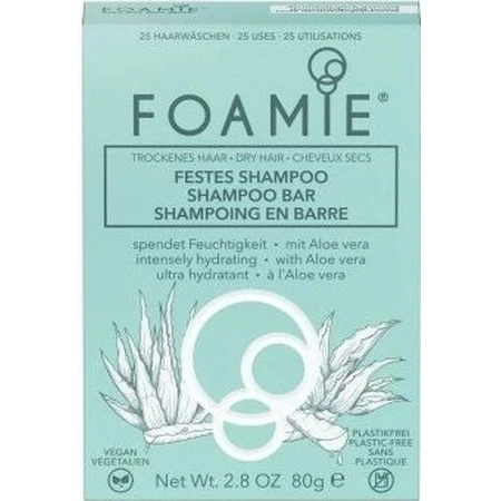Foamie - Aloe You Vera Much Aloe You Vera Much Champú Sólido 1×1 ud, champú sólido