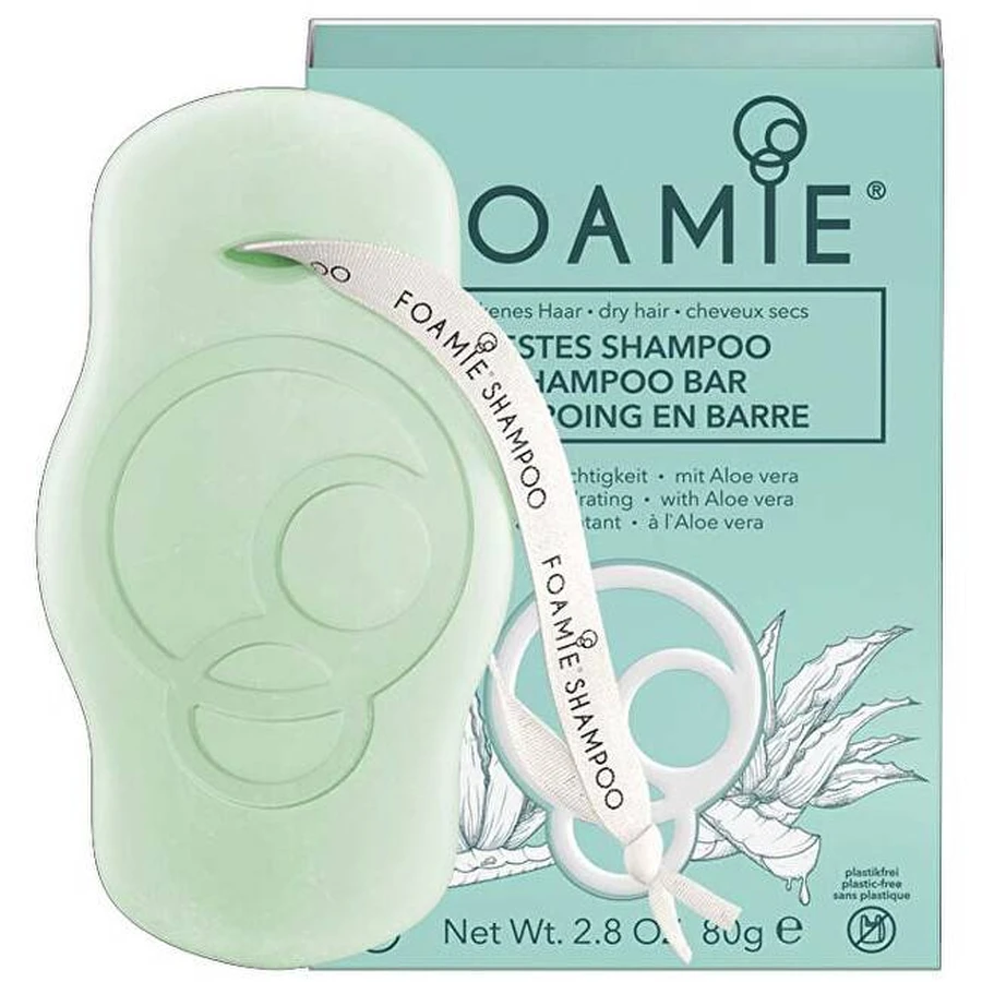 Foamie - Aloe You Vera Much Aloe You Vera Much Champú Sólido 1×1 ud, champú sólido