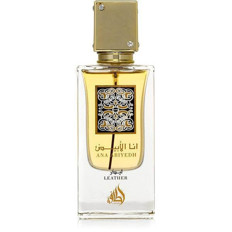 Lattafa Ana Abiyedh Cuero Edp 60ml 1×60 ml, eau de parfum