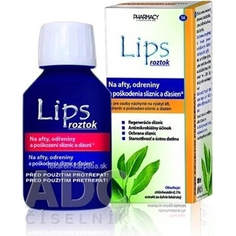 Solution for canker sores 1×100 ml, solution for canker sores