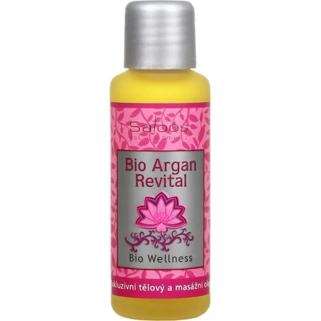 SALOOS Huile de massage pour la peau et le corps ARGAN REVITAL ARGAN 1×50 ml d'huile