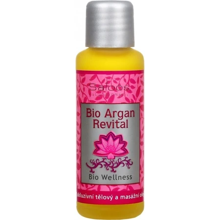 SALOOS Huile de massage pour la peau et le corps ARGAN REVITAL ARGAN 1×50 ml d'huile