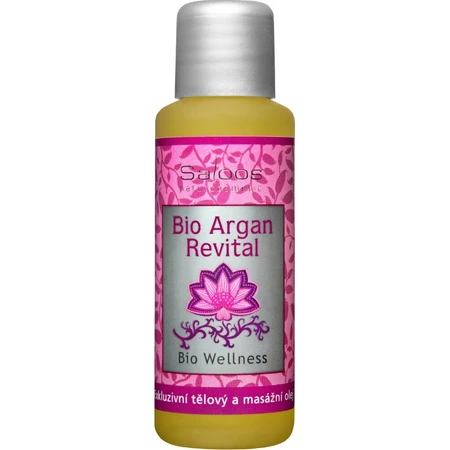 SALOOS Huile de massage pour la peau et le corps ARGAN REVITAL ARGAN 1×50 ml d'huile