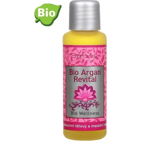 SALOOS Huile de massage pour la peau et le corps ARGAN REVITAL ARGAN 1×50 ml d'huile