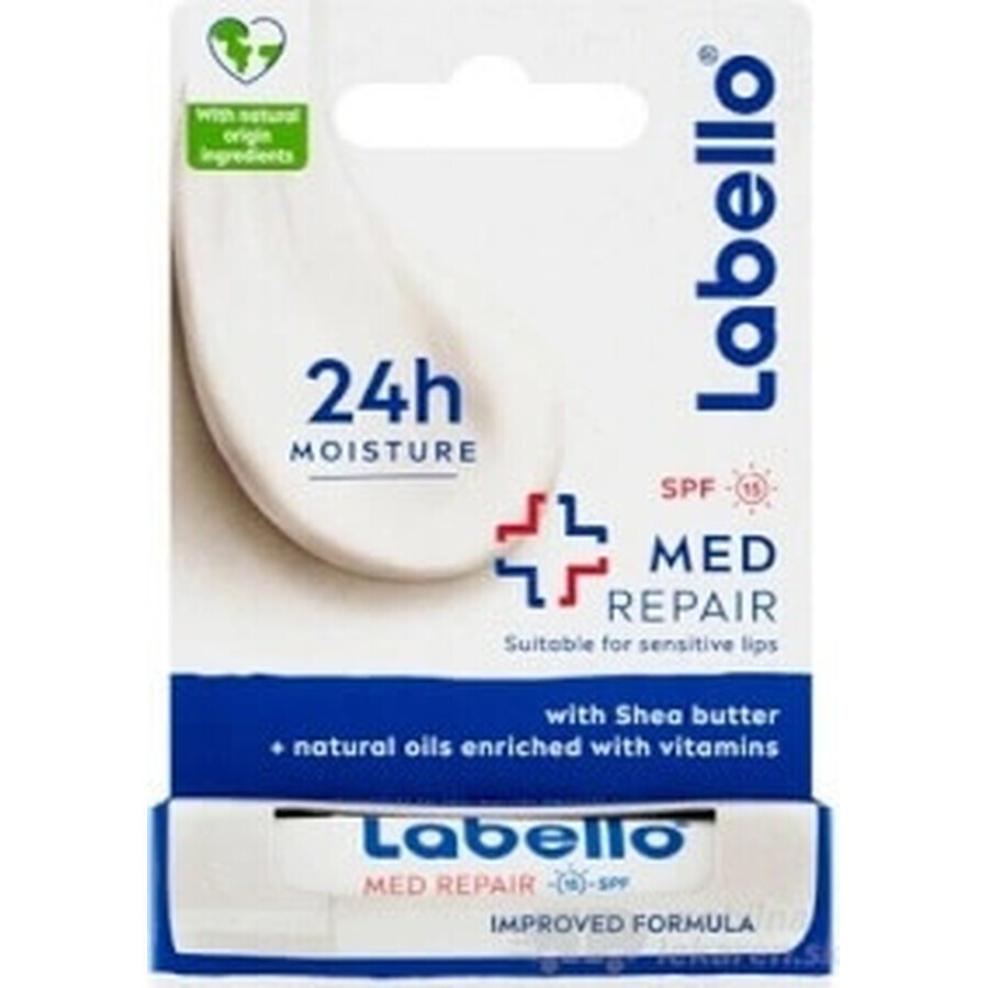 Labello MED MED REPAIR SPF 15 4×8 g, Lippenbalsam