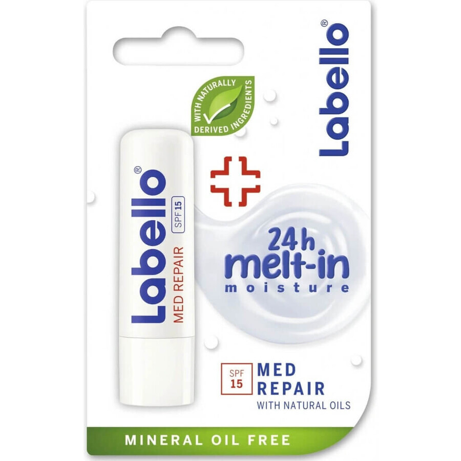 Labello MED MED REPAIR SPF 15 4×8 g, Lippenbalsam