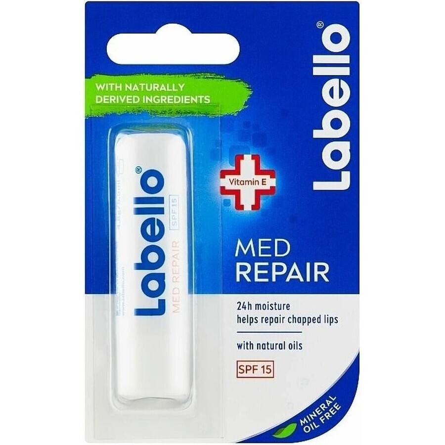 Labello MED MED REPAIR SPF 15 4×8 g, Lippenbalsam