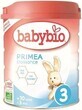 BABYBIO PRIMEA 3 Croissance latte per lattanti biologico (800 g) 1&#215;800 g