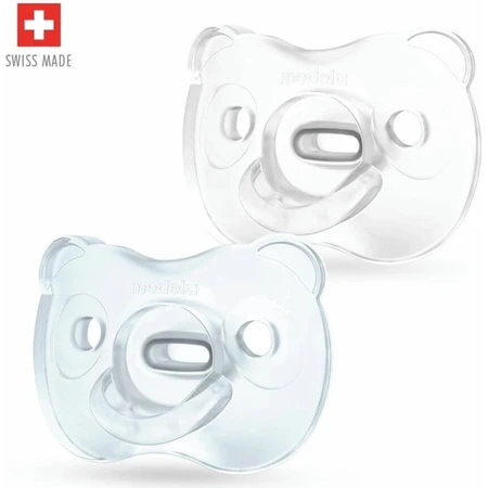 MEDELA SILICON SILICON SOFT Sucette pour Bébé Garçon 1×2 pcs 0-6 l