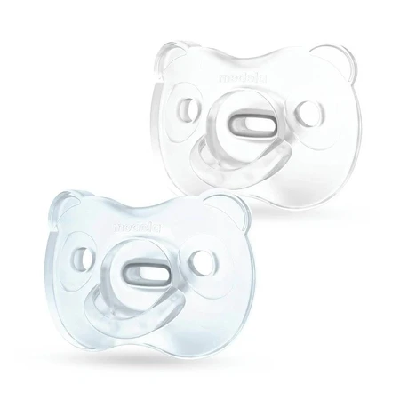 MEDELA SILICON SILICON SOFT Sucette pour Bébé Garçon 1×2 pcs 0-6 l