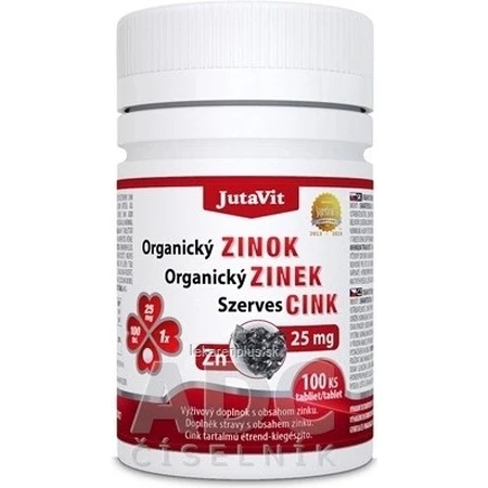 JutaVit Bio-Zink 25 mg 1×100 tbl, Nahrungsergänzungsmittel