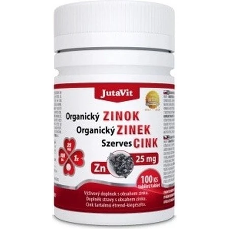 JutaVit Bio-Zink 25 mg 1×100 tbl, Nahrungsergänzungsmittel