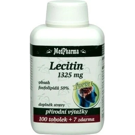 MedPharma Lecithin Forte 1325 mg 1×107 cps, food supplement