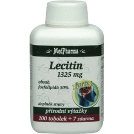 MedPharma Lecithin Forte 1325 mg 1×107 cps, food supplement