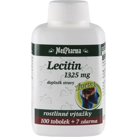 MedPharma Lecithin Forte 1325 mg 1×107 cps, food supplement