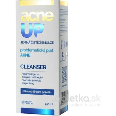 acneUP CLEANSER 1×250 ml, reinigingsemulsie