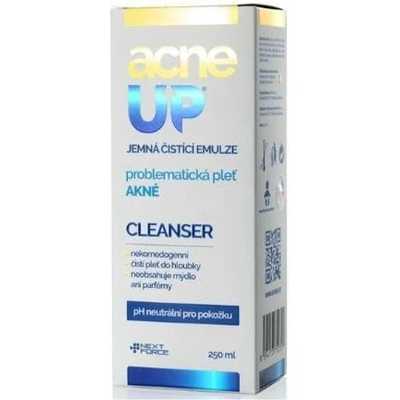 acneUP CLEANSER 1×250 ml, reinigingsemulsie