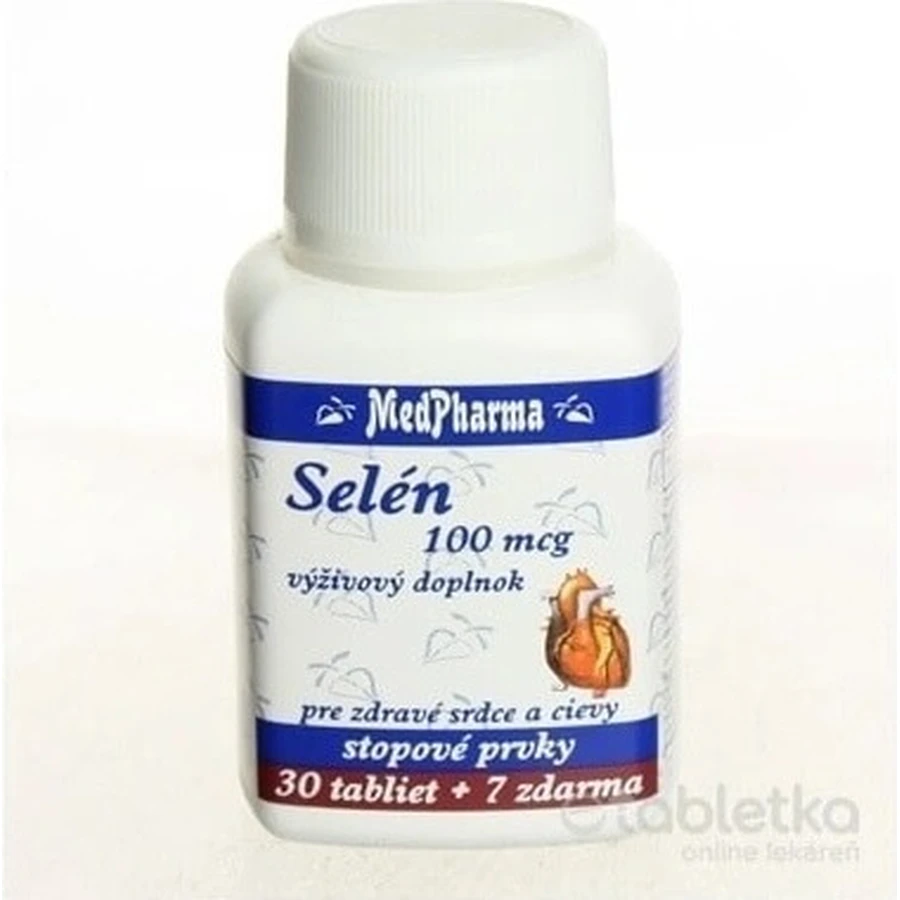 MedPharma SELEN 100 µg 1×37 tbl, Selen