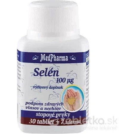 MedPharma SELEN 100 µg 1×37 tbl, Selen