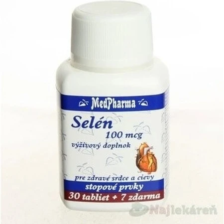 MedPharma SELEN 100 µg 1×37 tbl, Selen